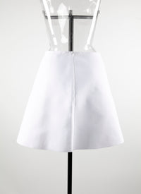 Sahara mini skirt - White