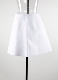 Sahara mini skirt - White