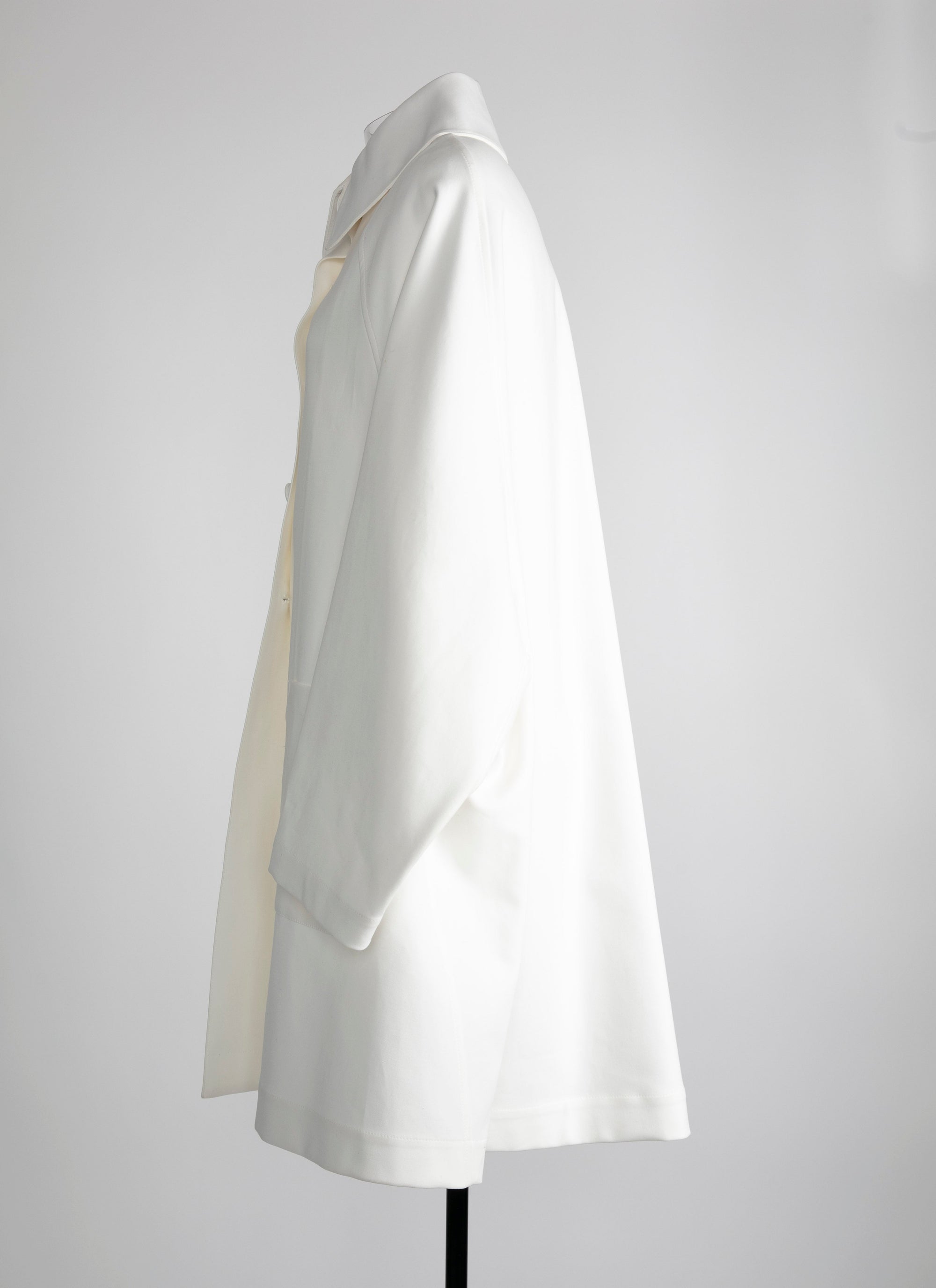 Manteau oversize - Blanc Nacre