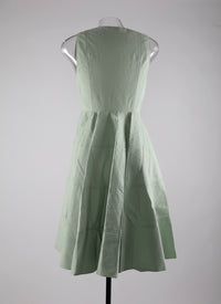 Trapeze dress - Celadon