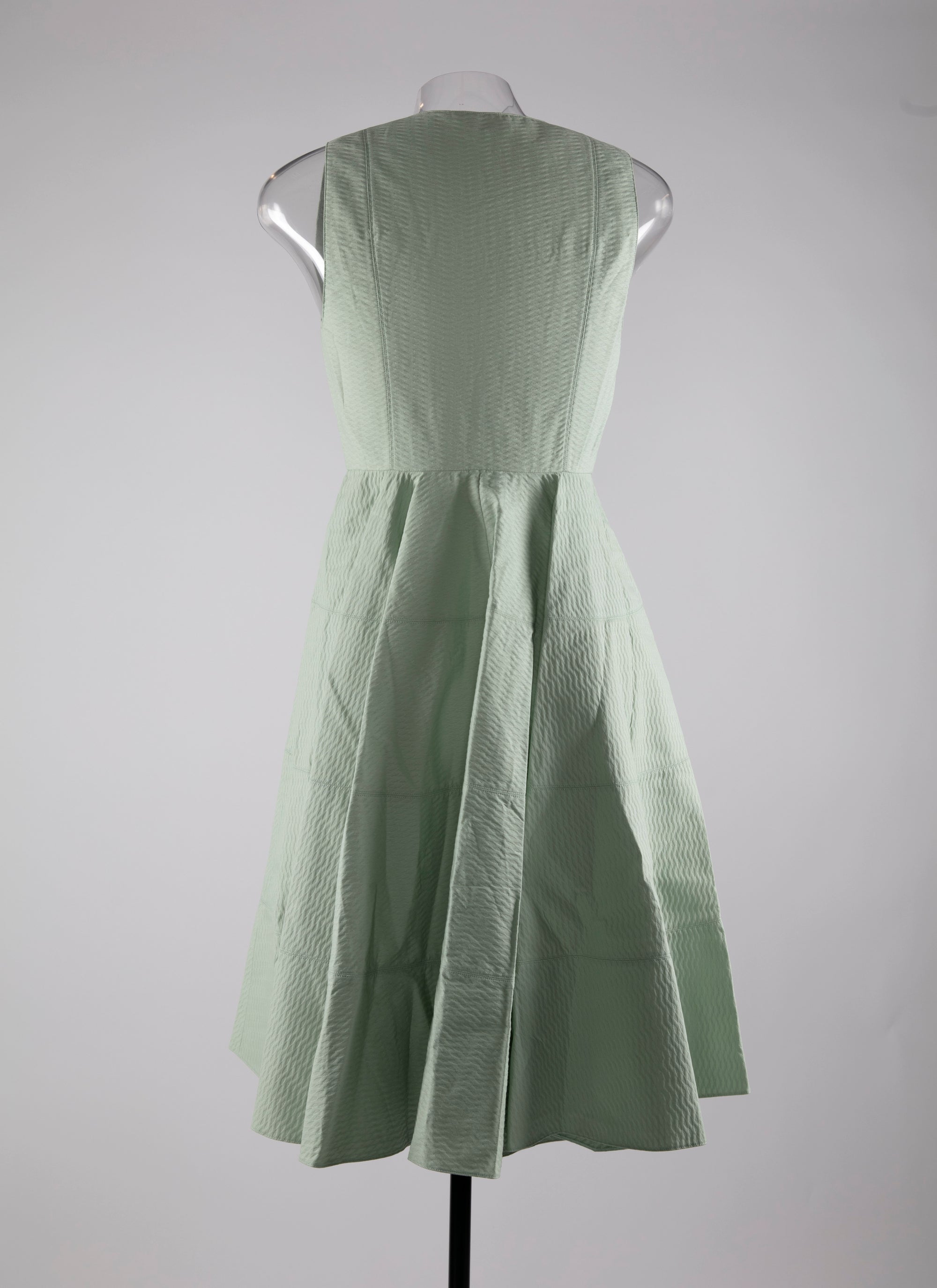 Trapeze dress - Celadon