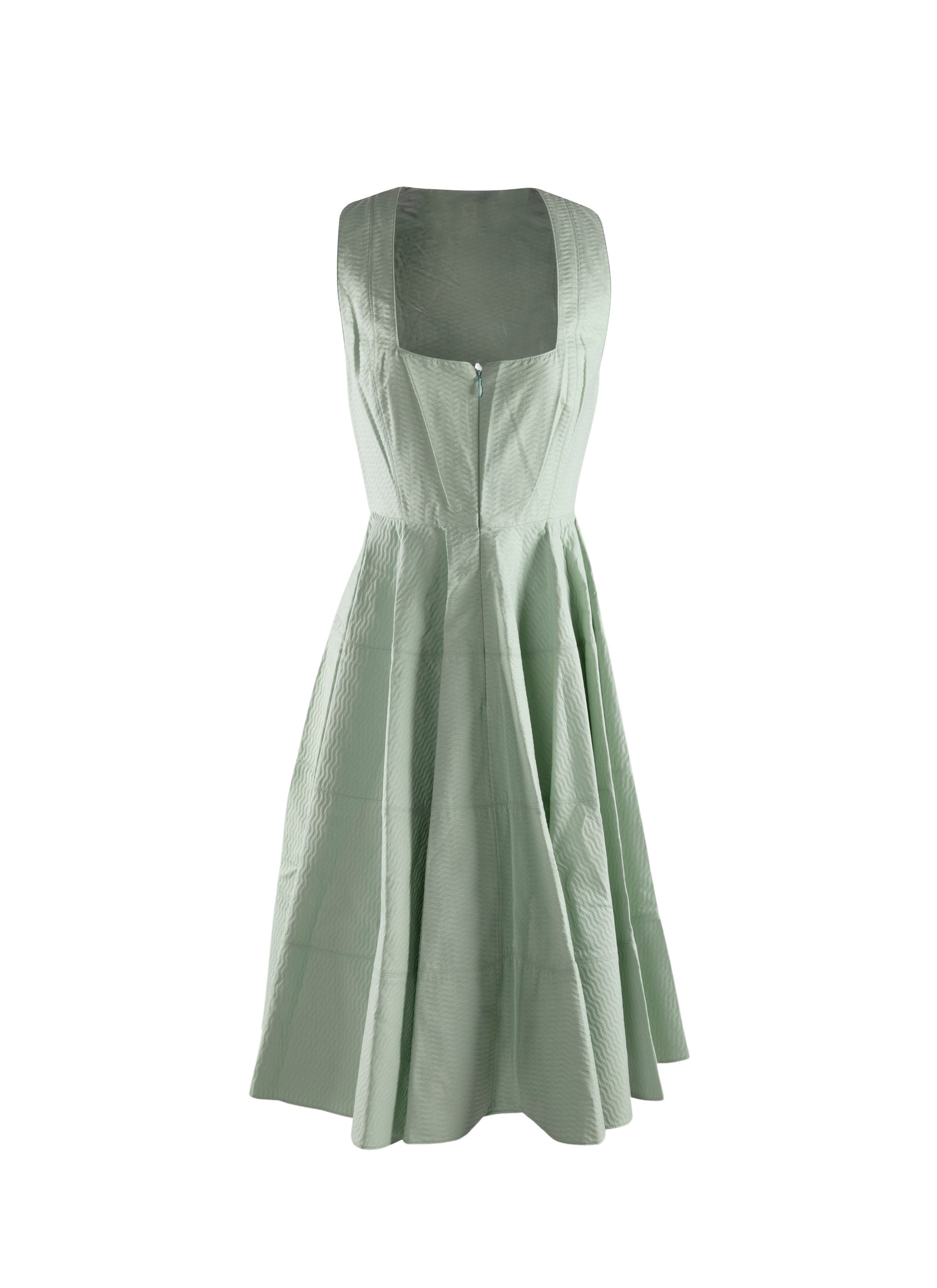 Trapeze dress - Celadon