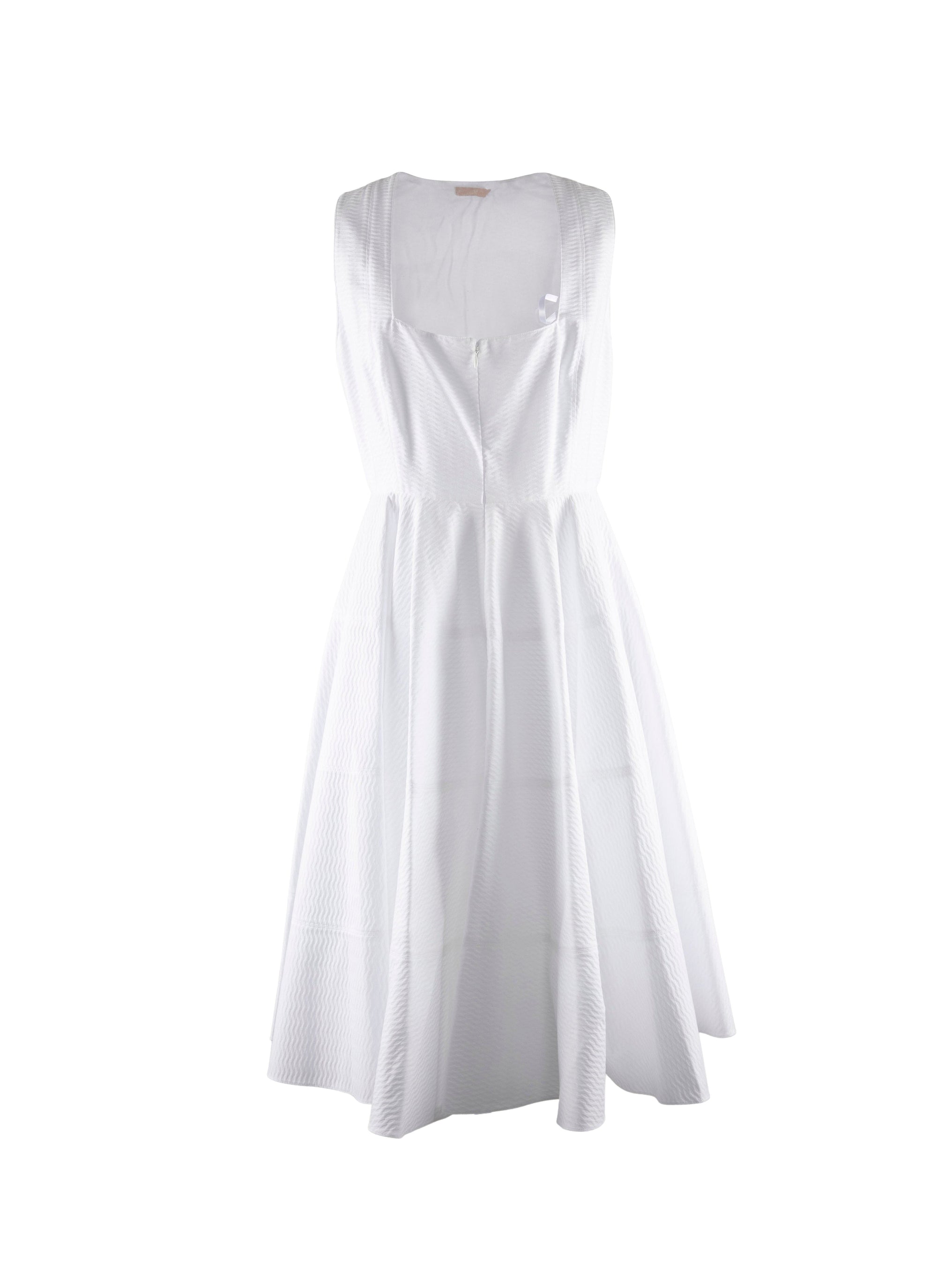 Robe trapèze - Blanc
