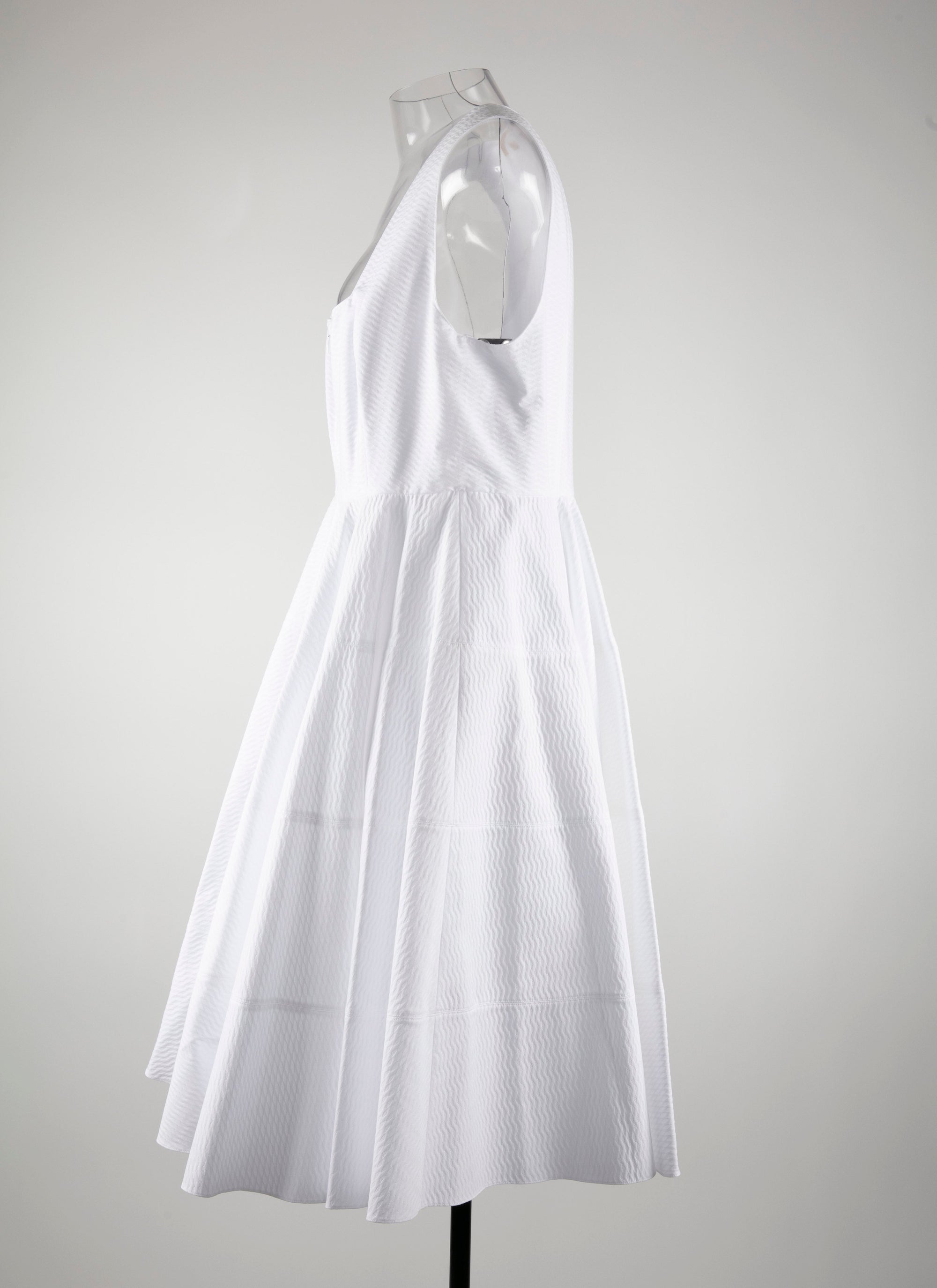 Robe trapèze - Blanc