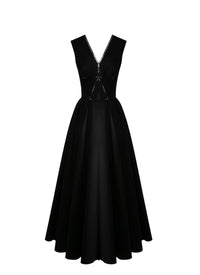 Sleeveless dress - Black