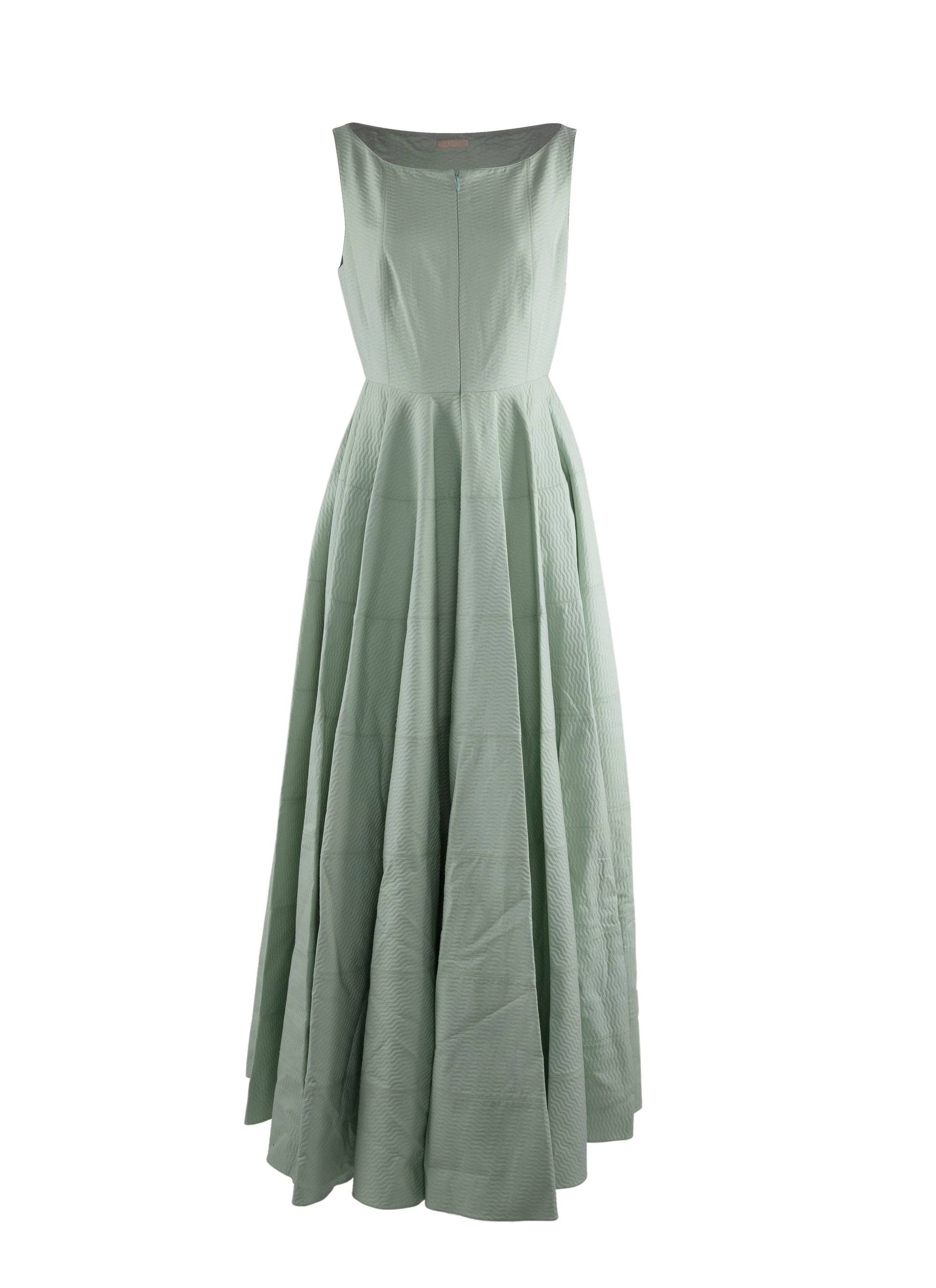 Sleeveless maxi dress - Celadon