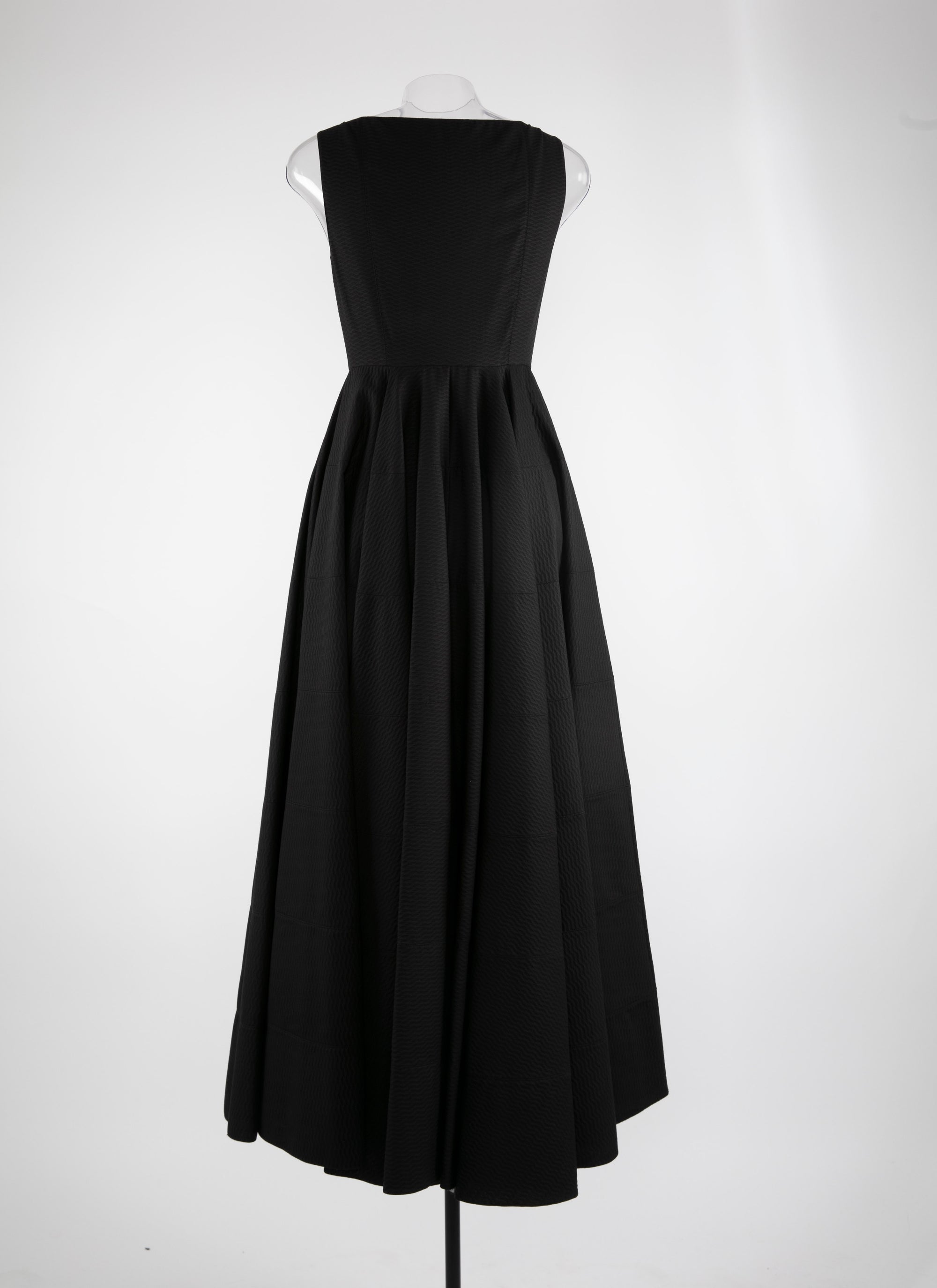 Robe longue sans manches - Noir