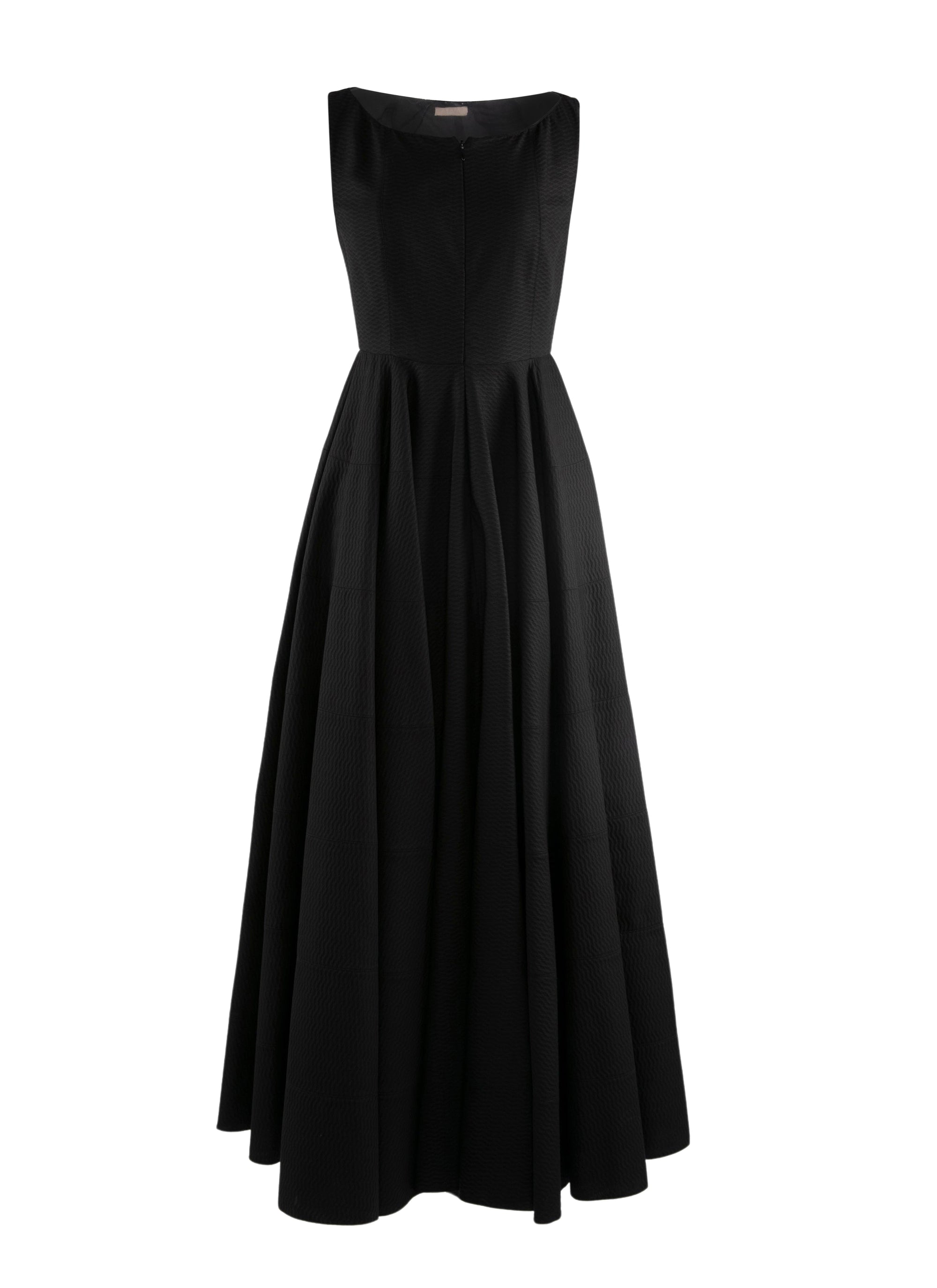 Robe longue sans manches - Noir