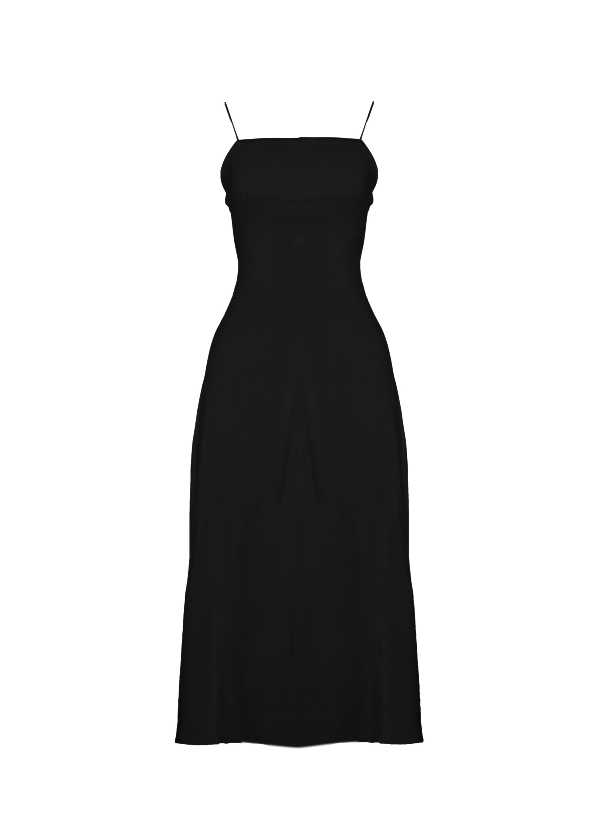 Intime long dress base - Black