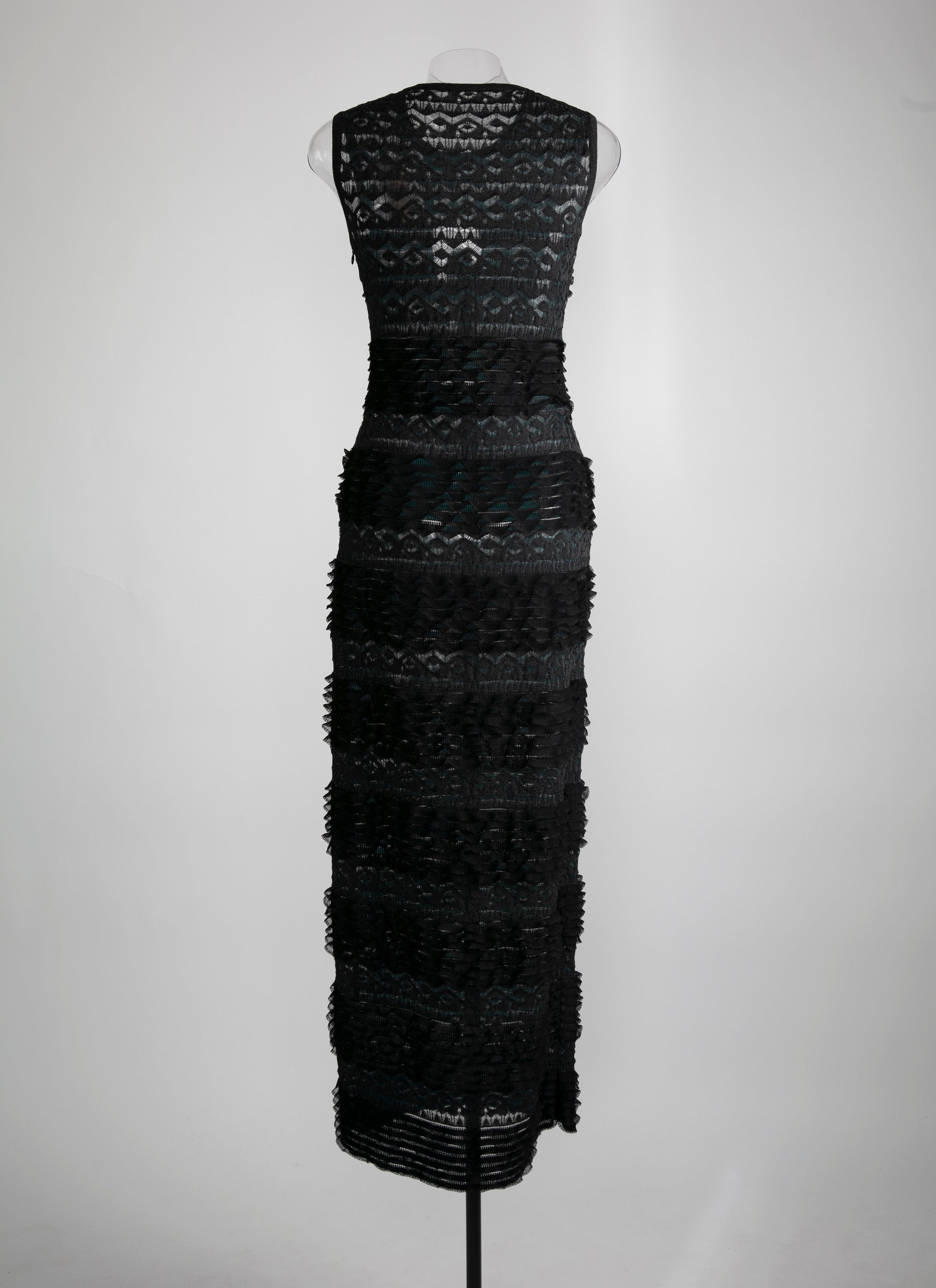 Robe à empiècements - Noir & Bleu