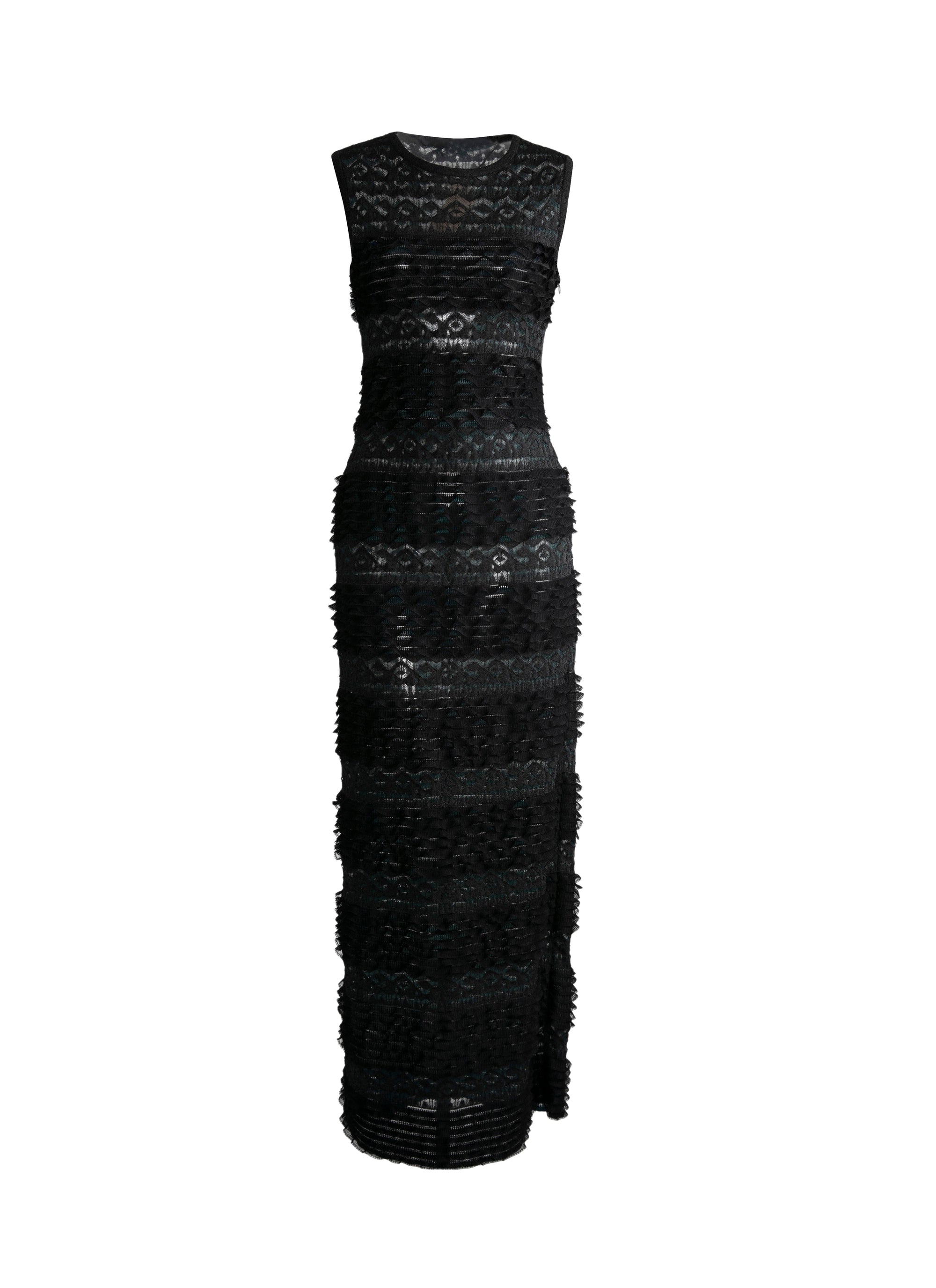 Robe à empiècements - Noir & Bleu