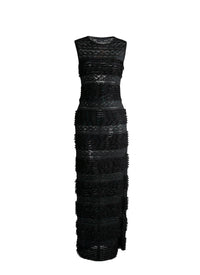 Robe à empiècements - Noir & Bleu