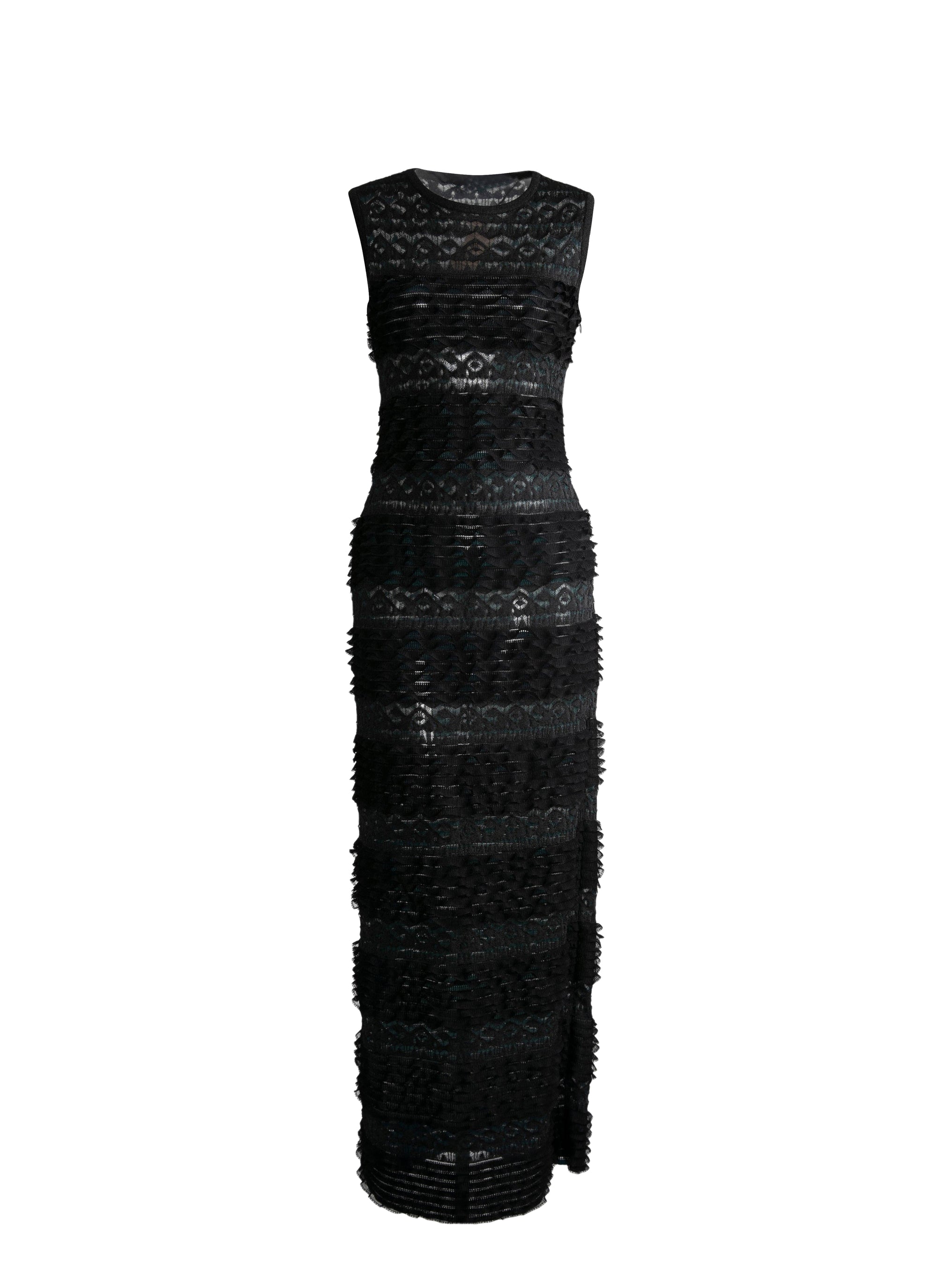Robe à empiècements - Noir & Bleu