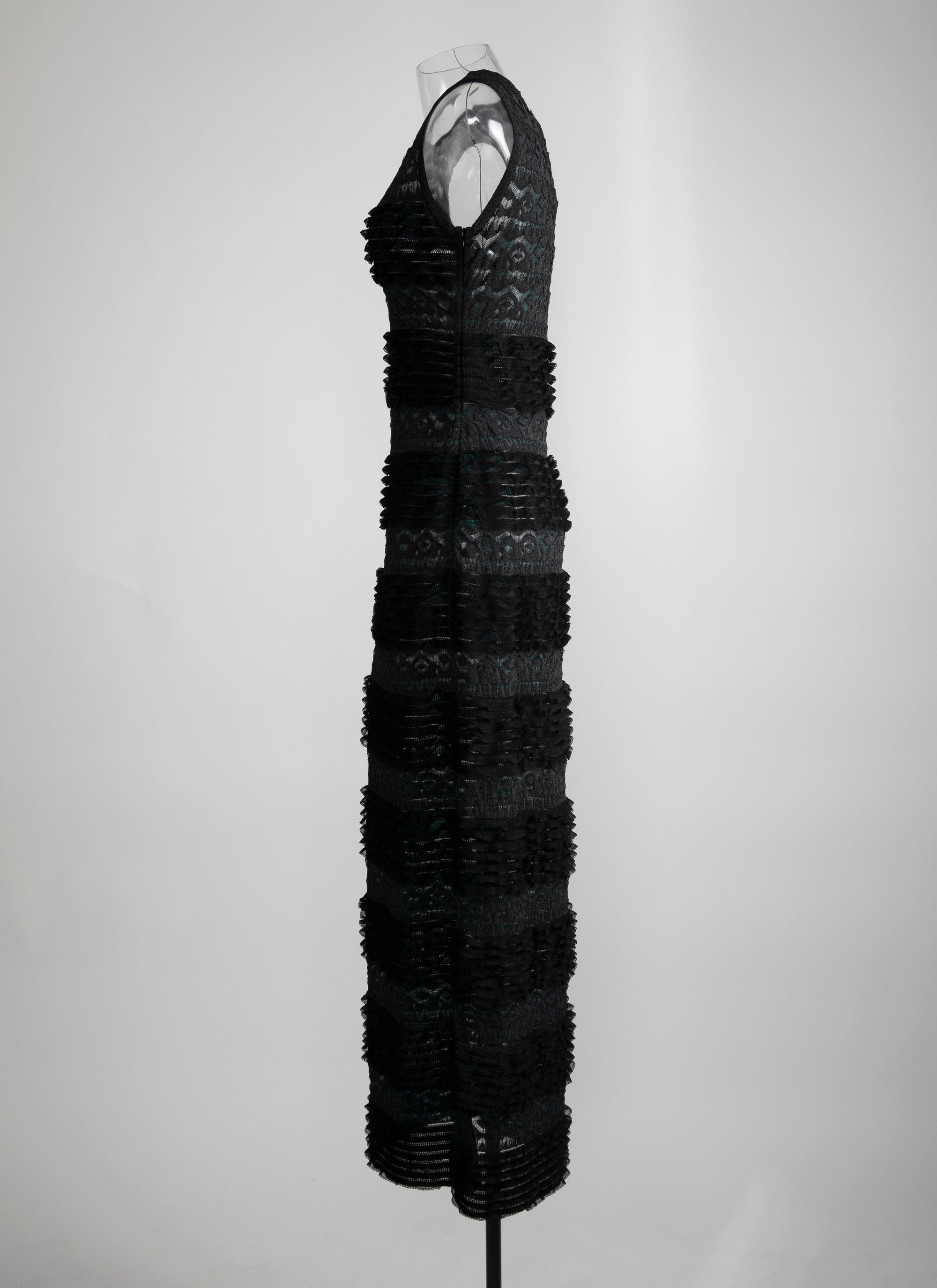 Robe à empiècements - Noir & Bleu