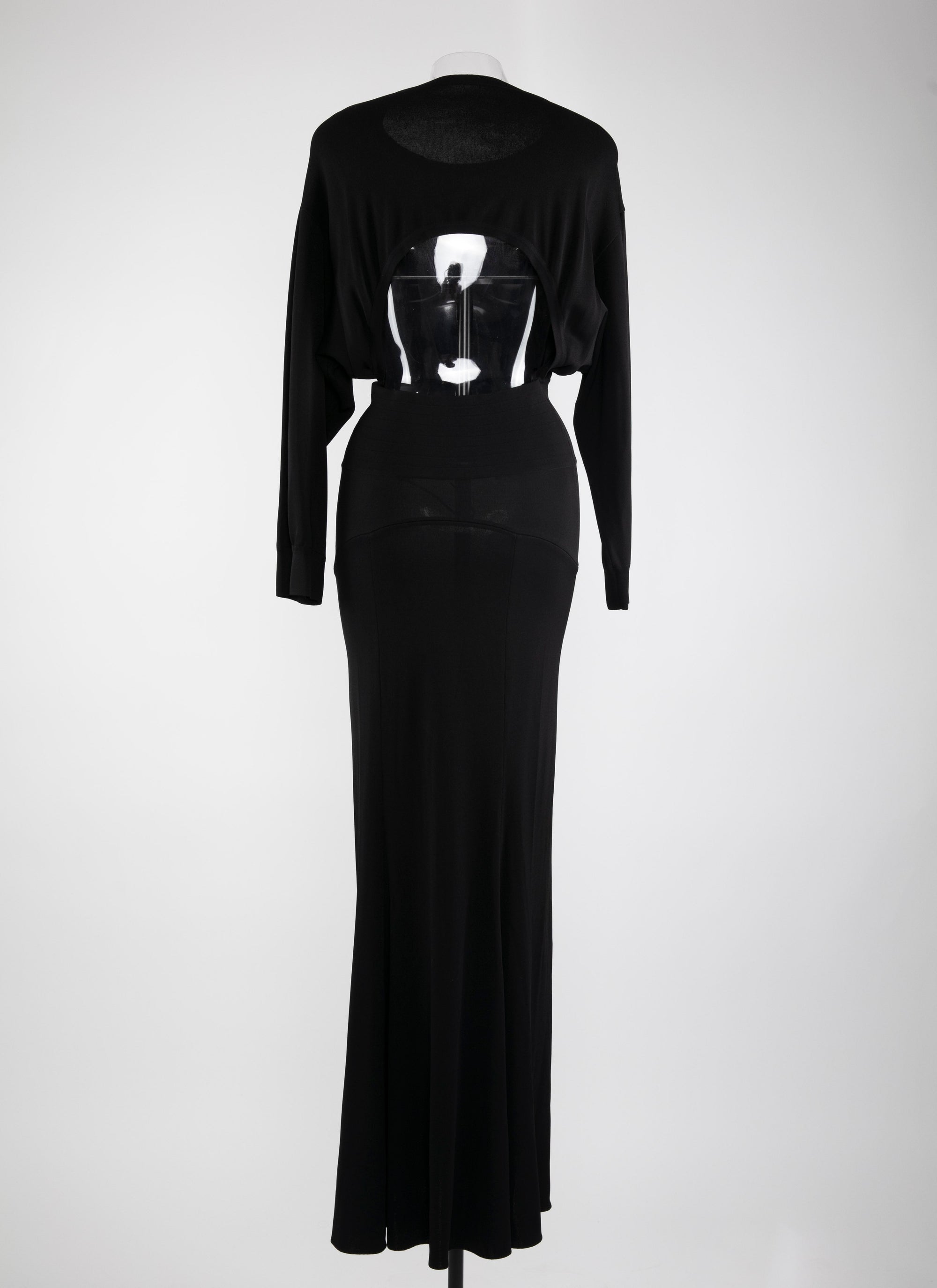 Robe à manches longues Iconique - Noir