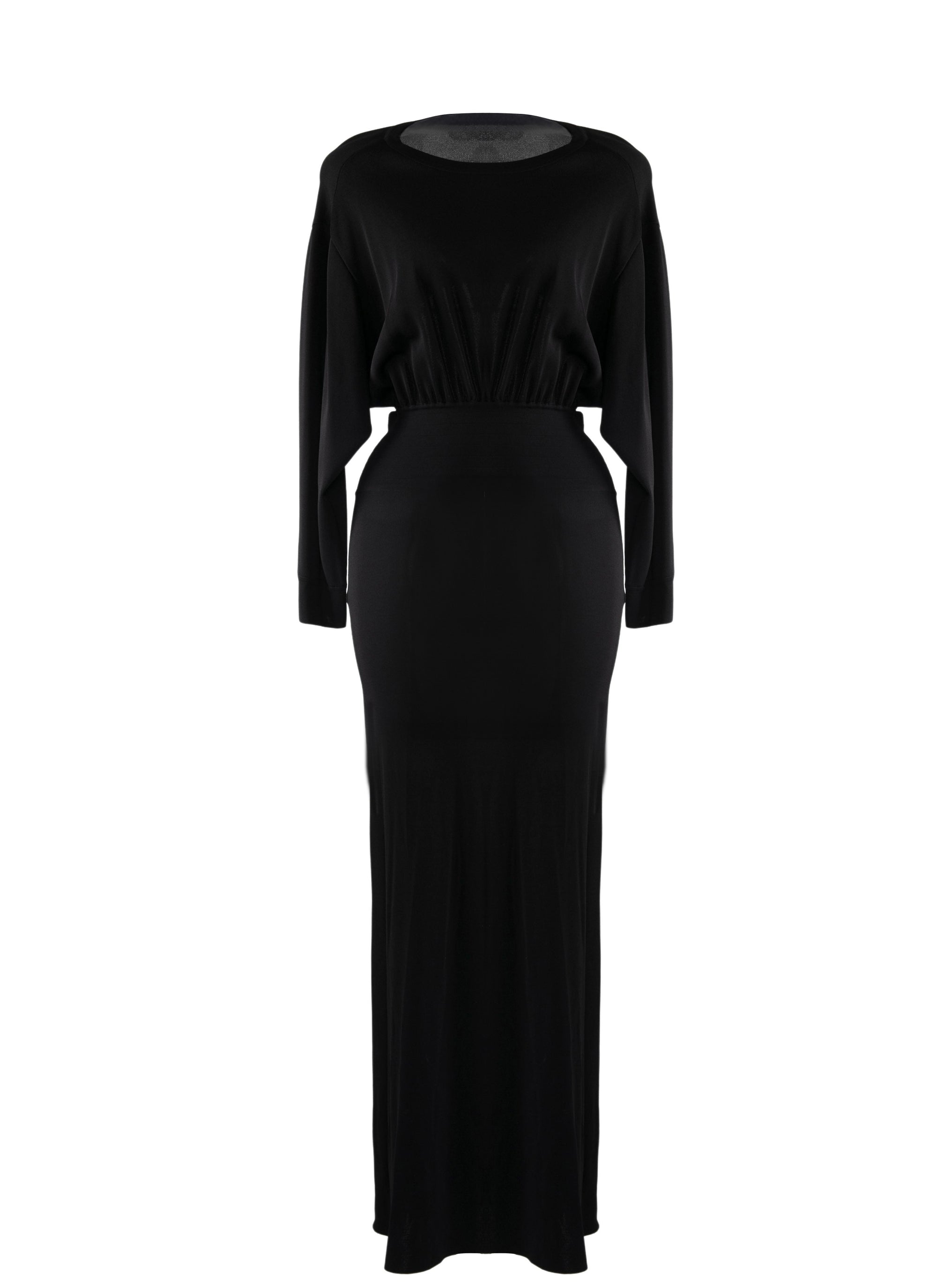 Robe à manches longues Iconique - Noir