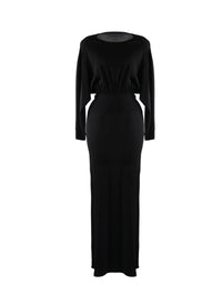 Robe à manches longues Iconique - Noir