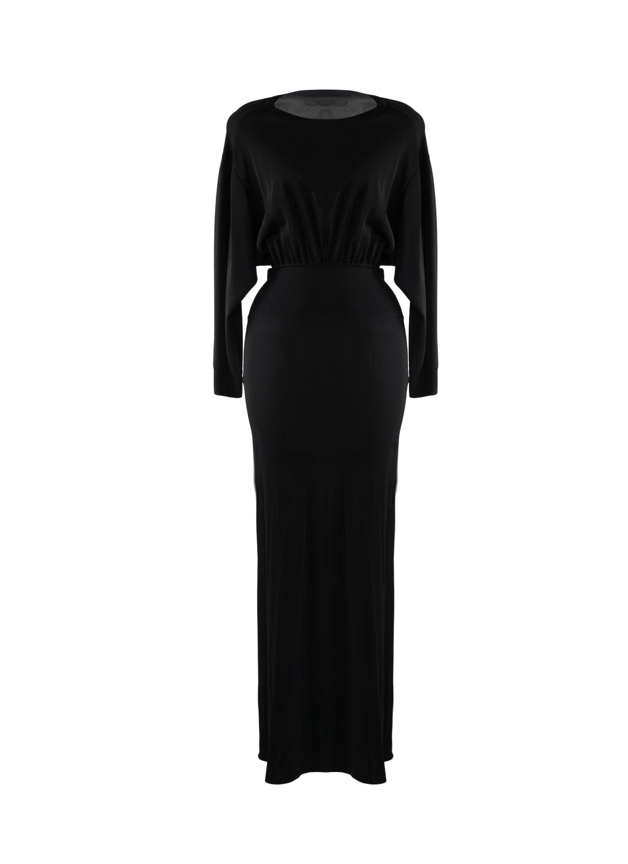 Robe à manches longues Iconique - Noir