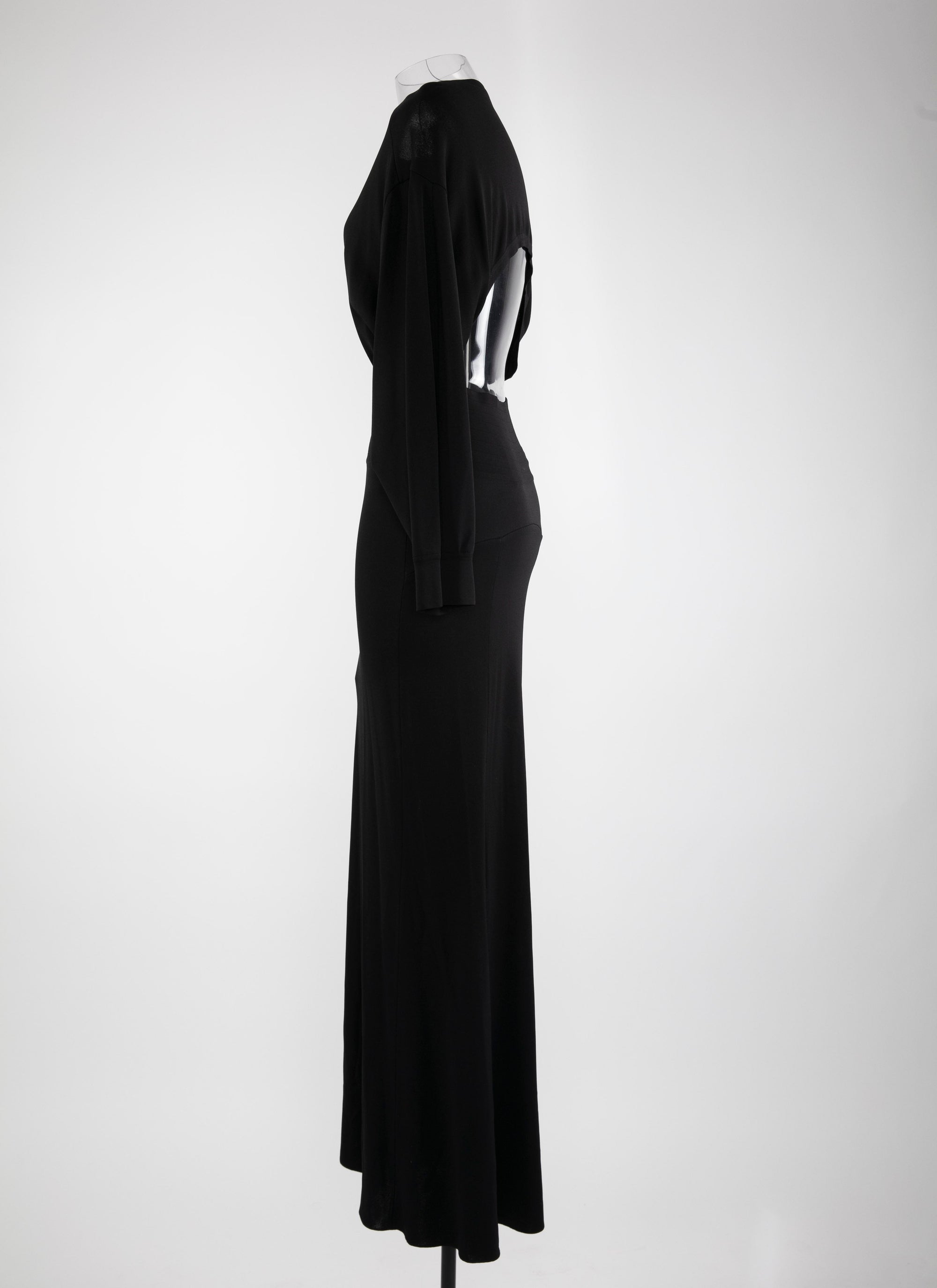 Robe à manches longues Iconique - Noir