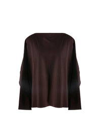 Pull uniforme Adage Divide en maille - Marron Foncé