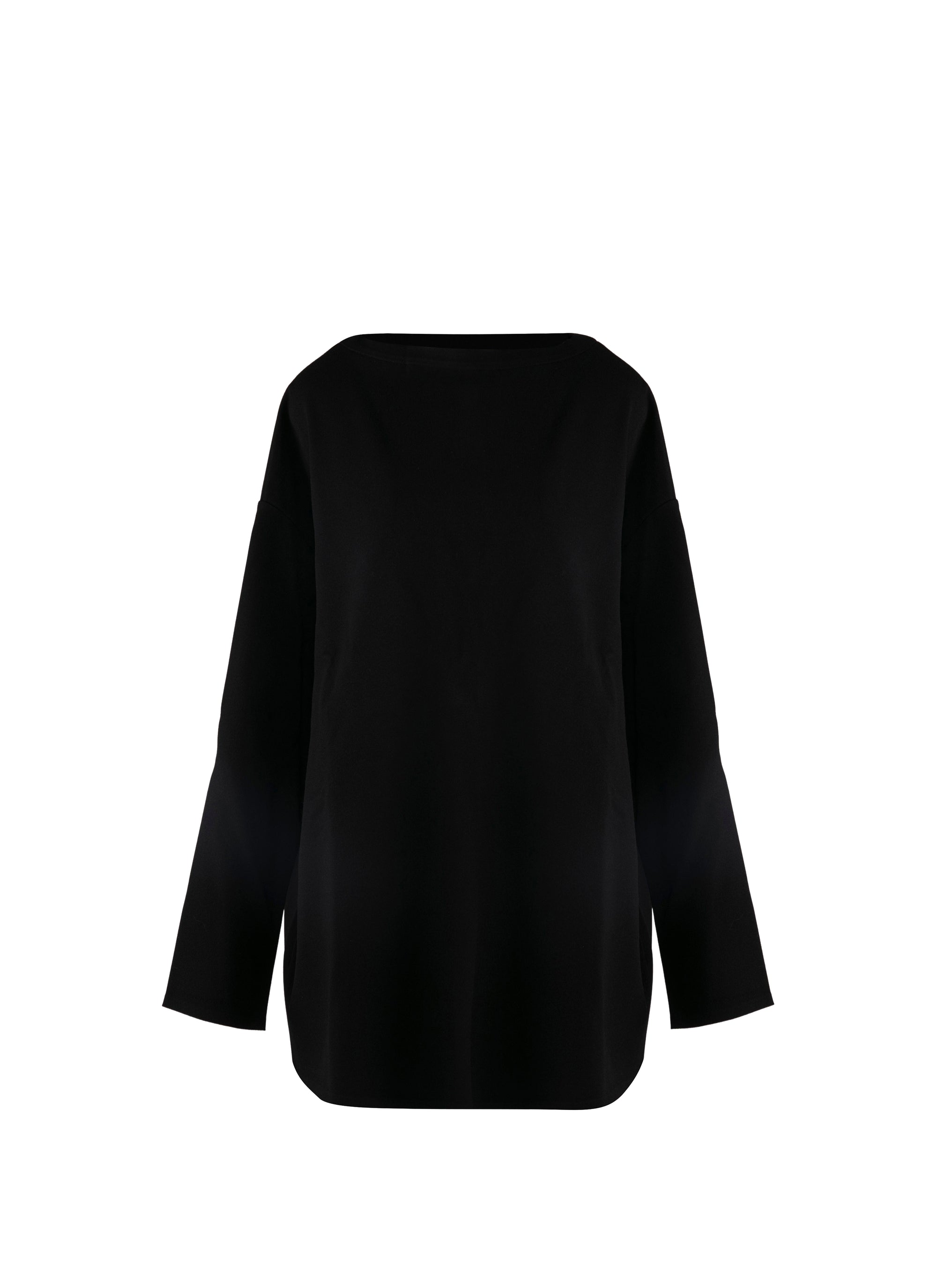 Adage Divide knitted long sleeve jumper - Black