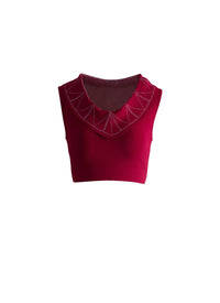 Top sans manches Delphes - Magenta