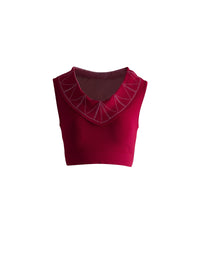 Delphi sleeveless top - Magenta