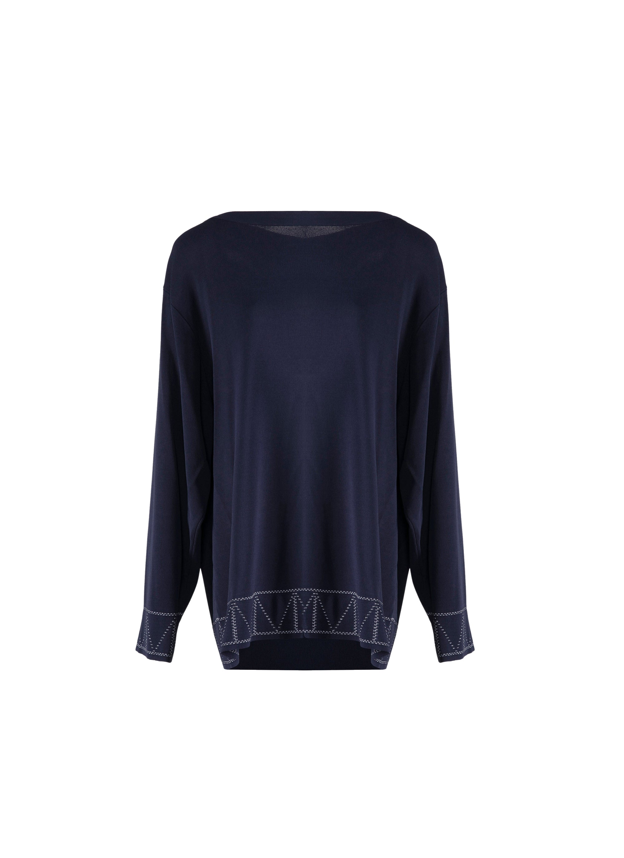 Knitted Delphi jumper - Night
