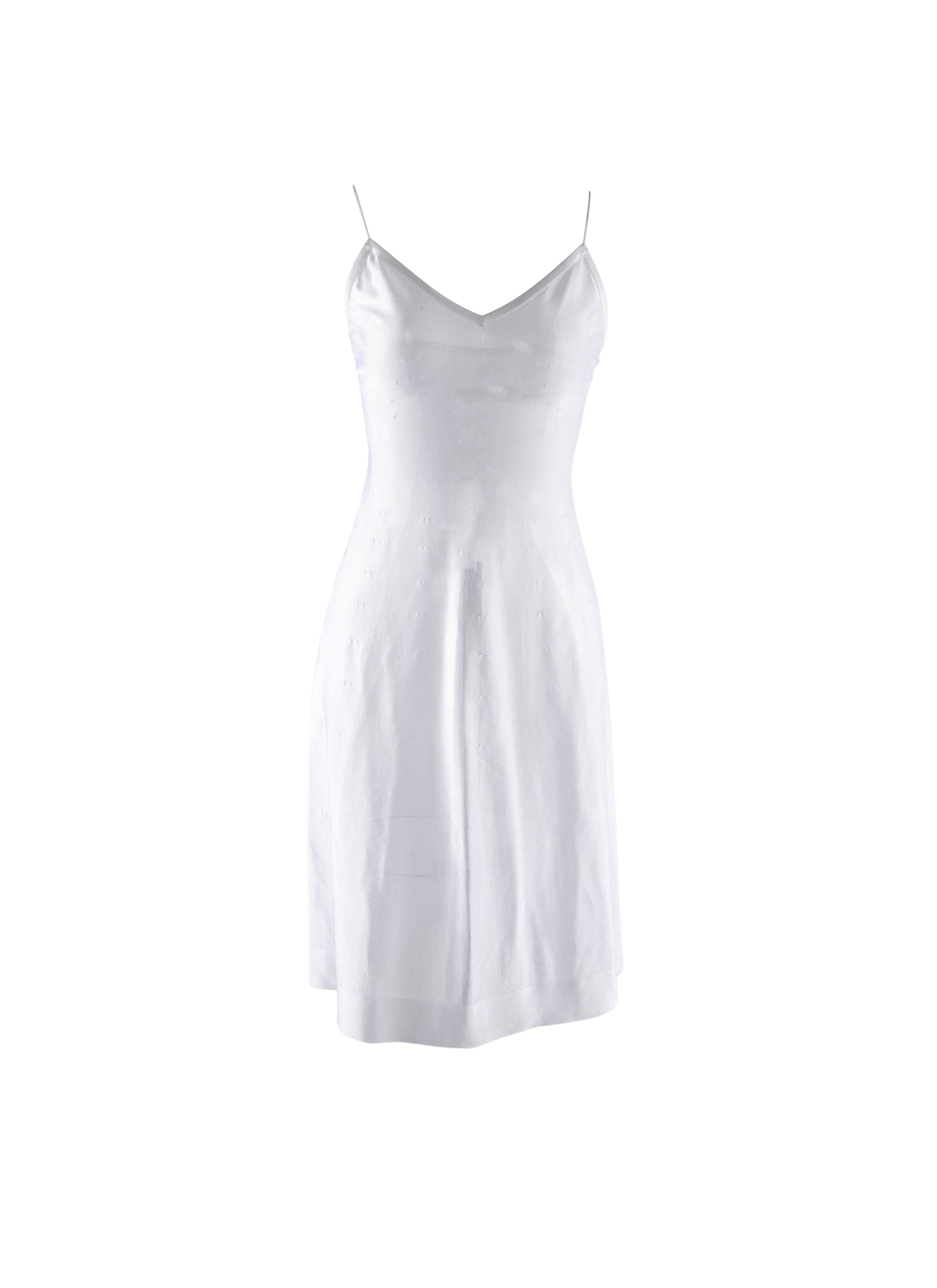 Fond de robe sans manches Intime - Blanc