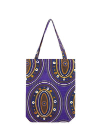 Linen totebag - Violet