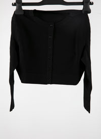 Cardigan - Black intense