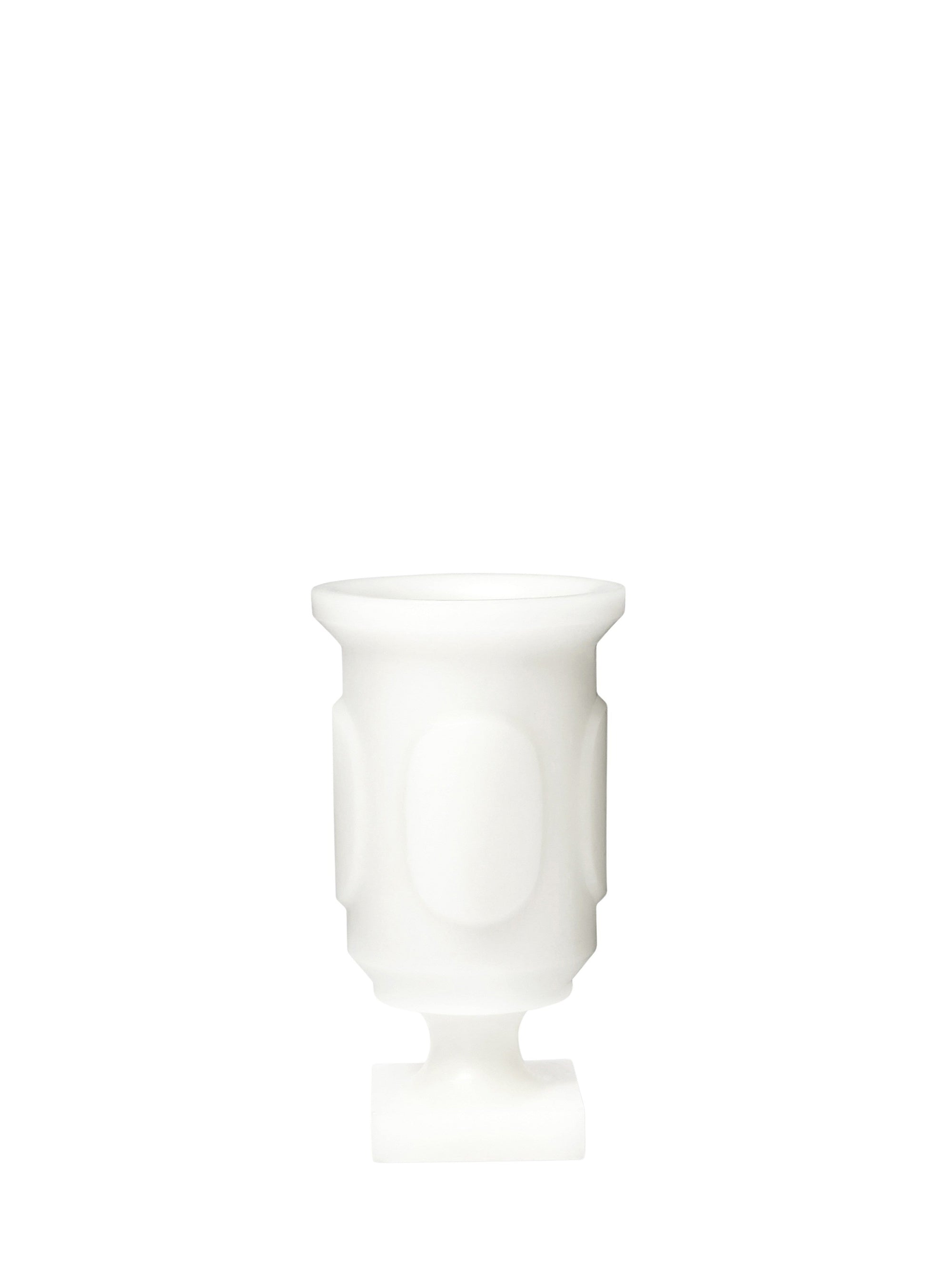 Small antique wax vase