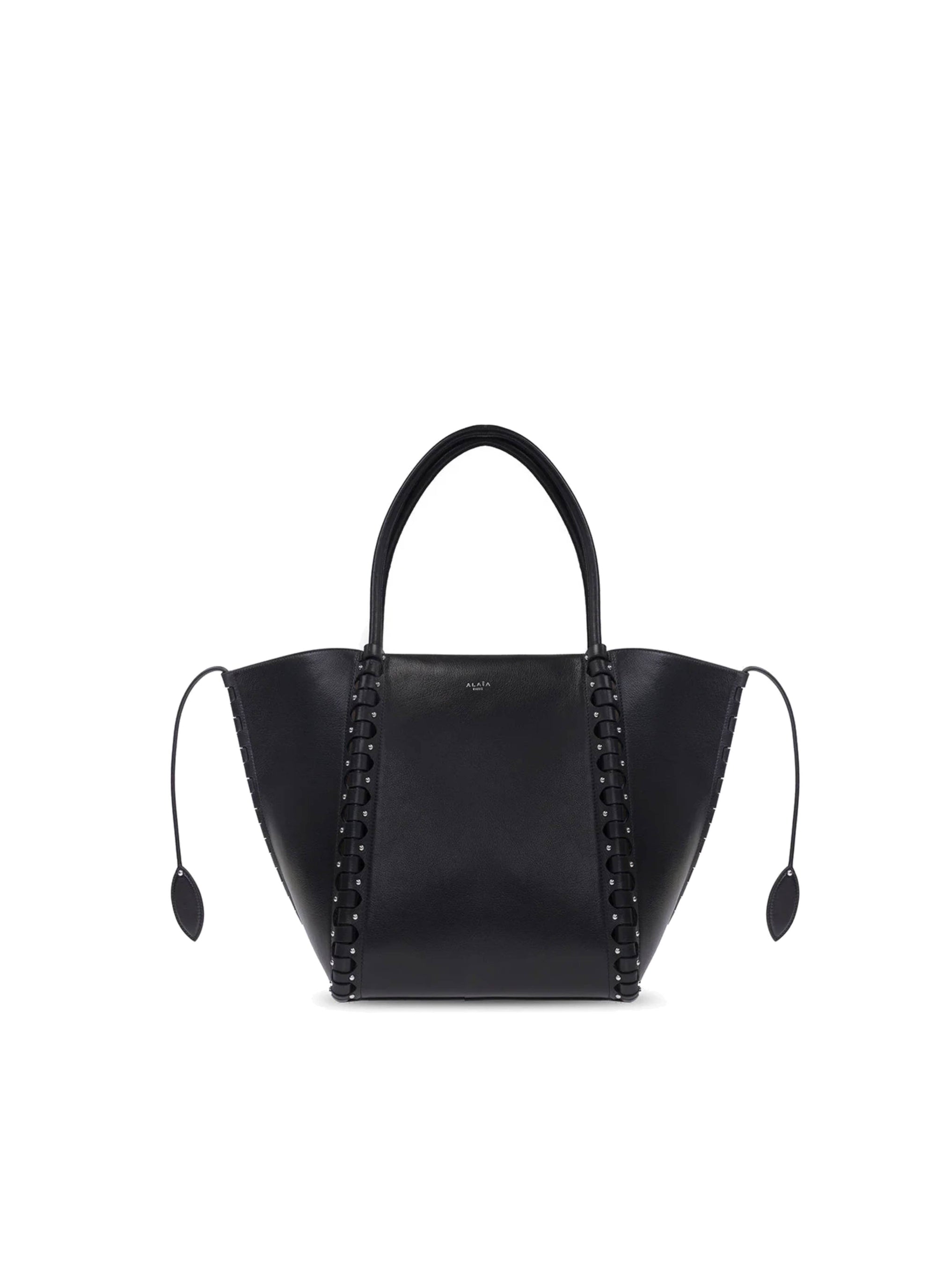 Sac porté épaule Le Hige en cuir - Noir
