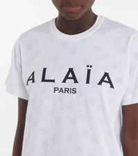 T-shirt Alaïa Paris - White & Black
