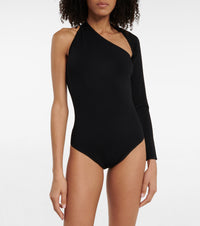 Maillot asymétrique - Noir Alaïa