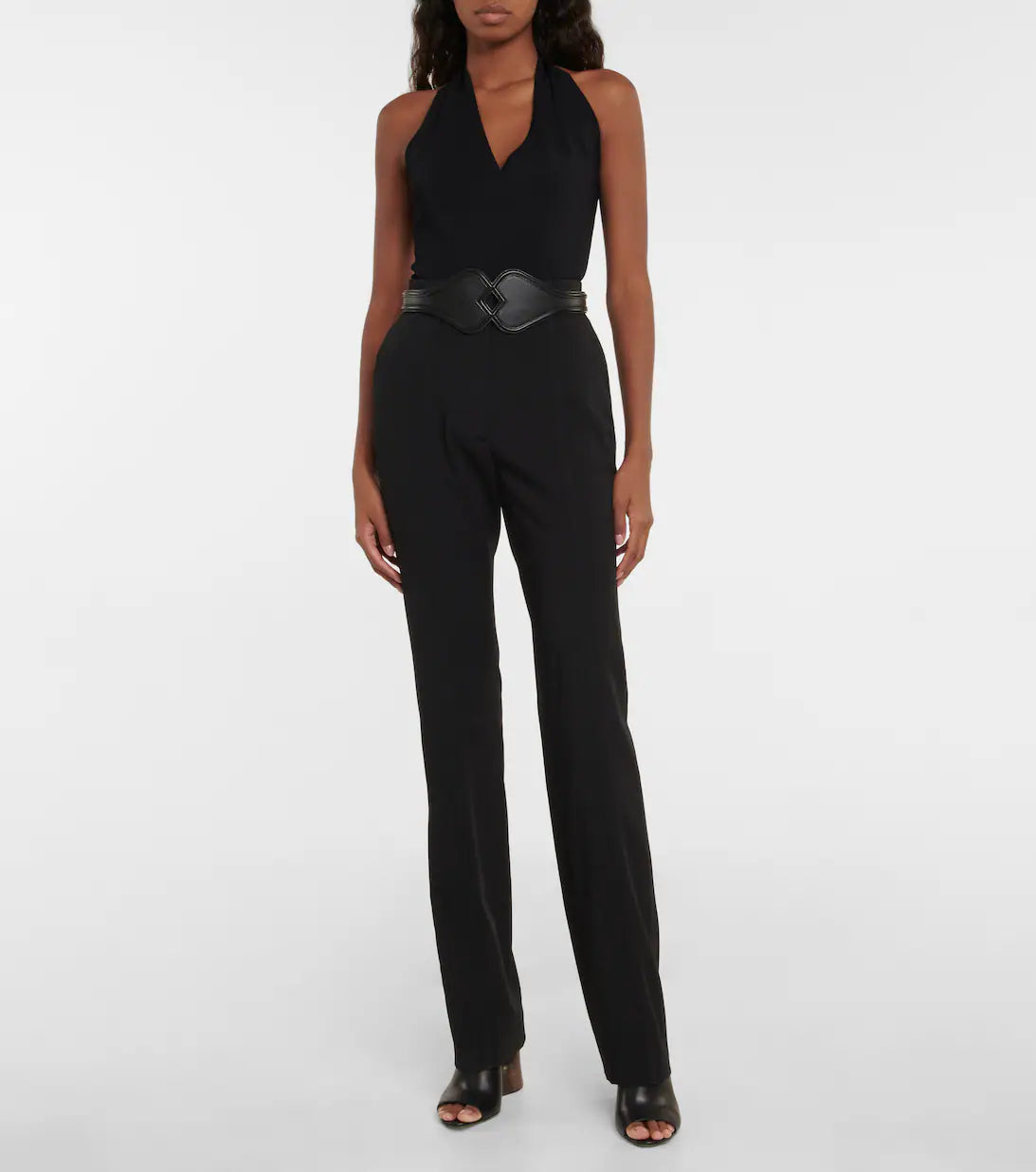 Halter bodysuit - Black