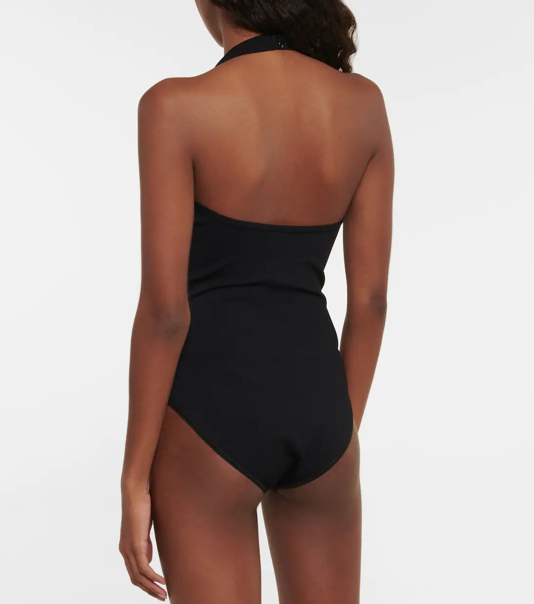 Halter bodysuit - Black intense