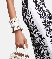 Leather Corset Bracelet - Sand