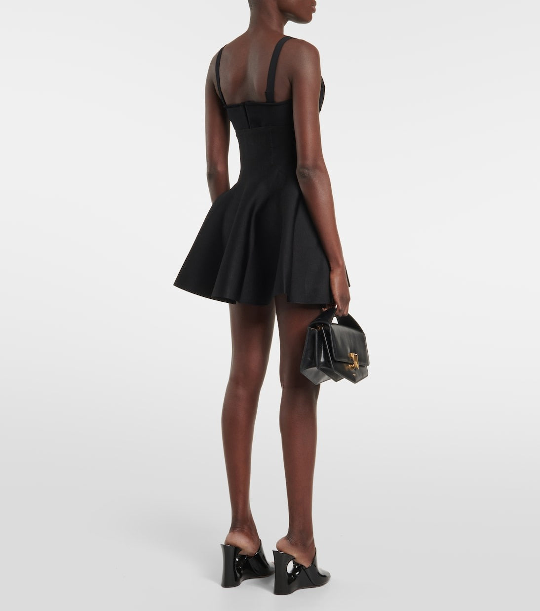 Short corset skirt - Black Alaïa