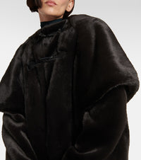 Duffle-coat en fausse fourrure - Ebene