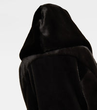 Duffle-coat en fausse fourrure - Ebene