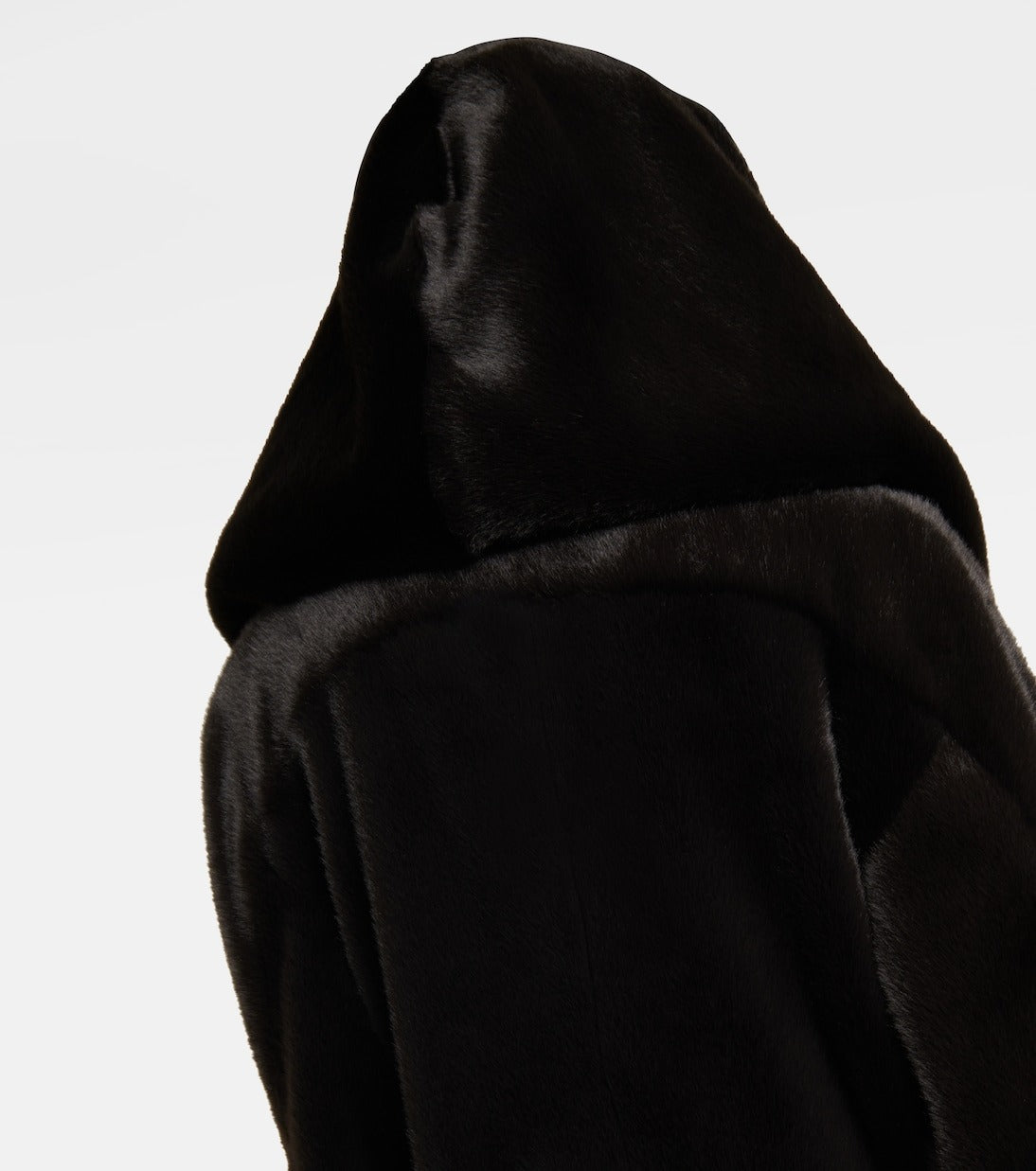 Duffle-coat en fausse fourrure - Ebene