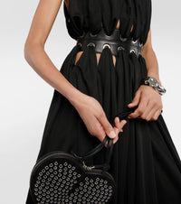 Fluid goddess maxi dress - Black Alaïa