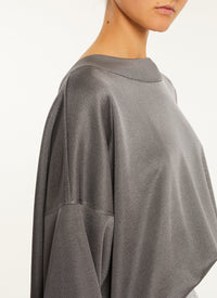 Pull grandes manches - Acier
