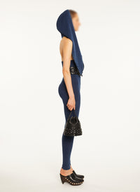 Legging taille haute denim - Bleu Jeans
