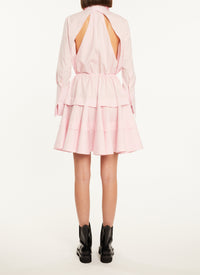 Robe chemise courte - Rose