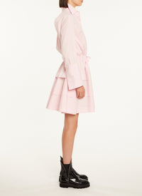 Robe chemise courte - Rose