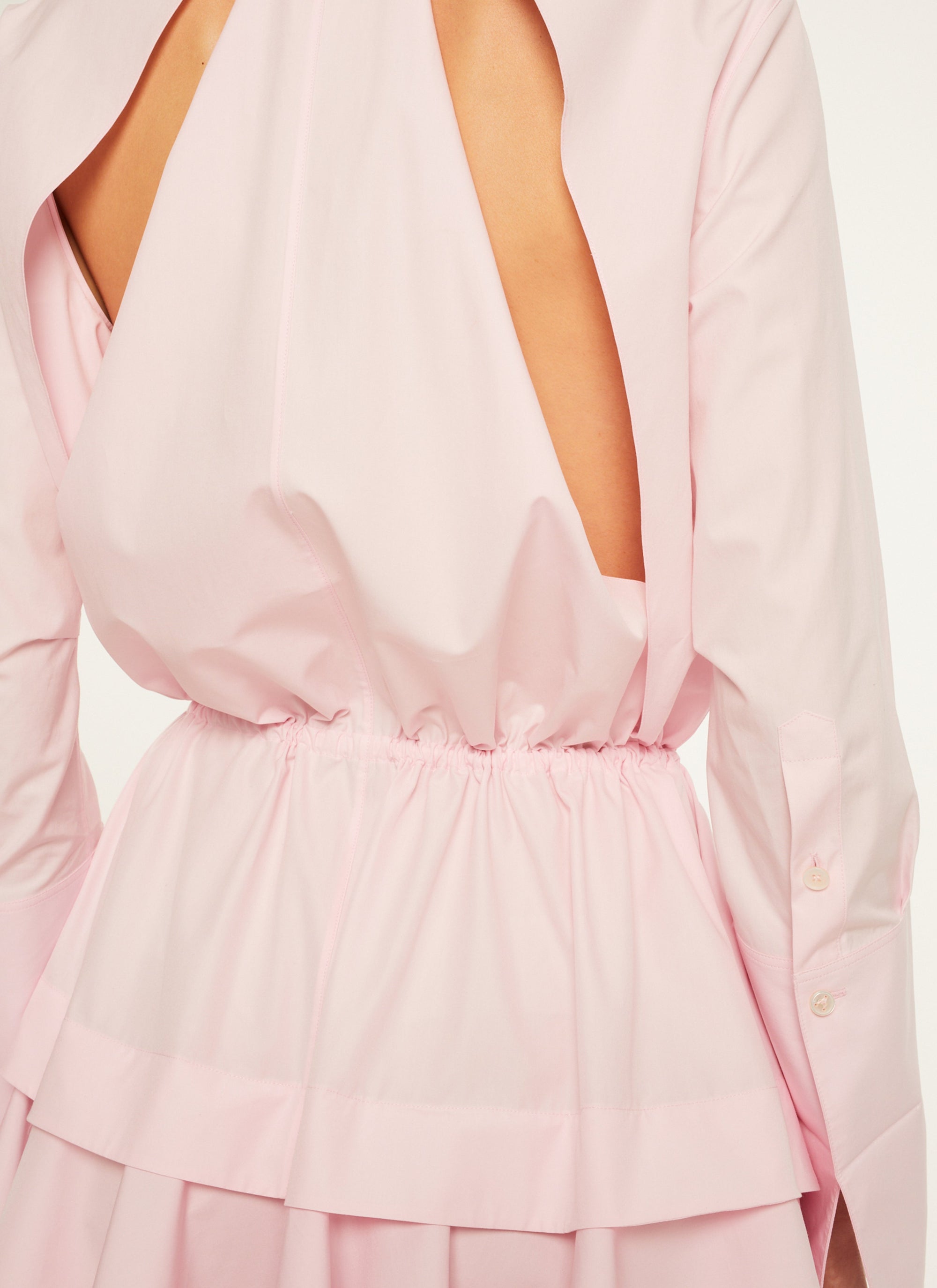 Robe chemise courte - Ciel