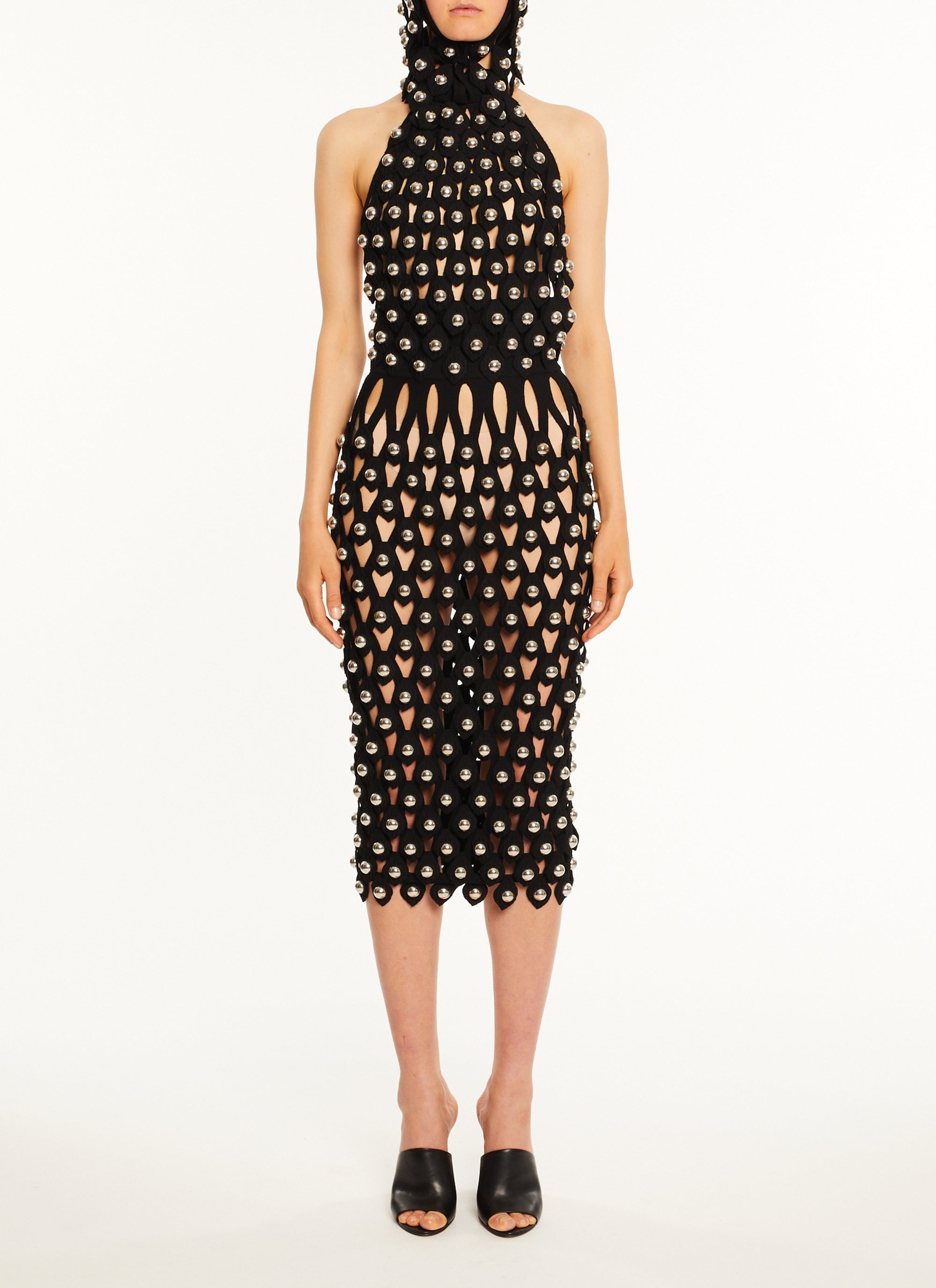 Robe longue sans manches - Noir Alaïa