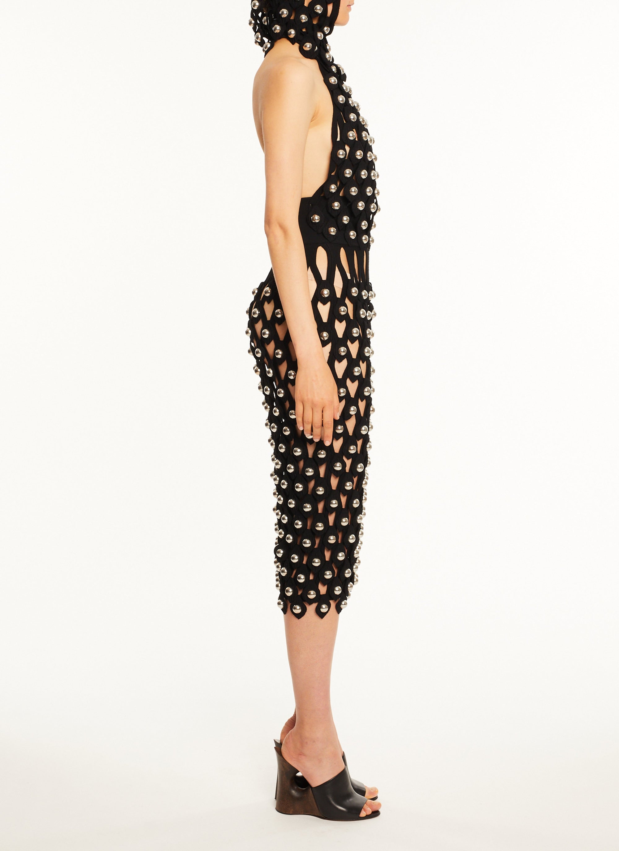 Robe longue sans manches - Noir Alaïa